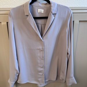 Aritzia Wilfred button down blouse size Small